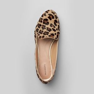 Lands’ End Calf Hair Flats